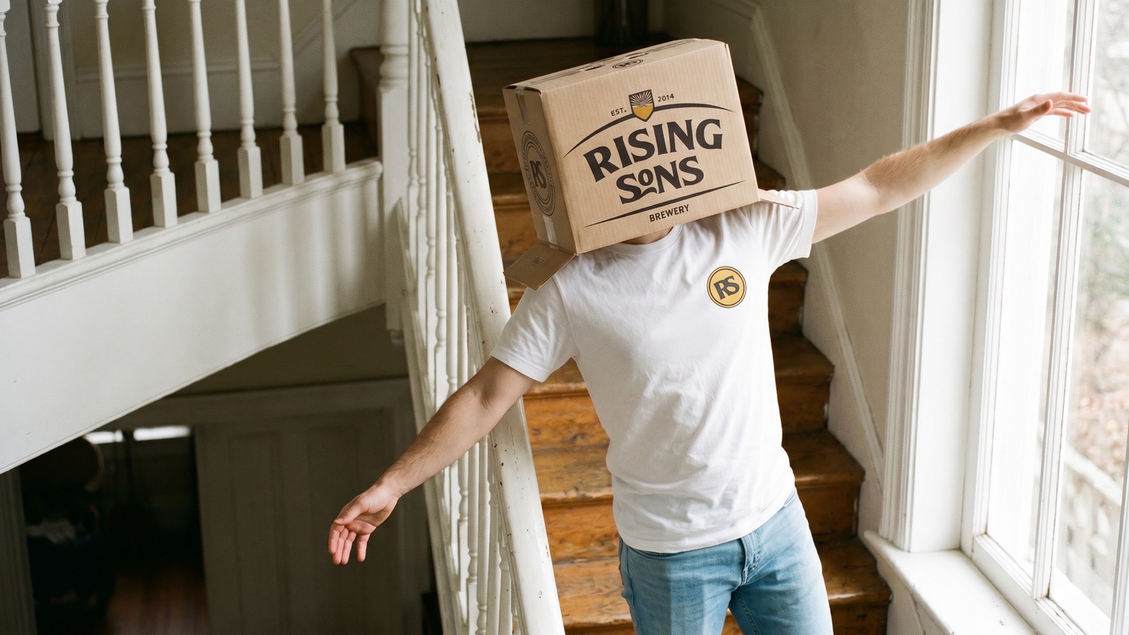 Rising Sons — branding i opakowania marki piwnej (realizacja goats.)
